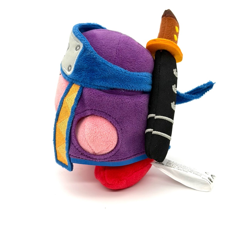 Kirby Ninja Plush 5" All Star Collection Little Buddy San-Ei Nintendo Stuffed - Picture 2 of 8
